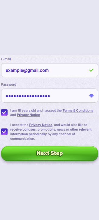 Processus d'inscription de RoboCat sur mobile Processus d'inscription de RoboCat sur mobile