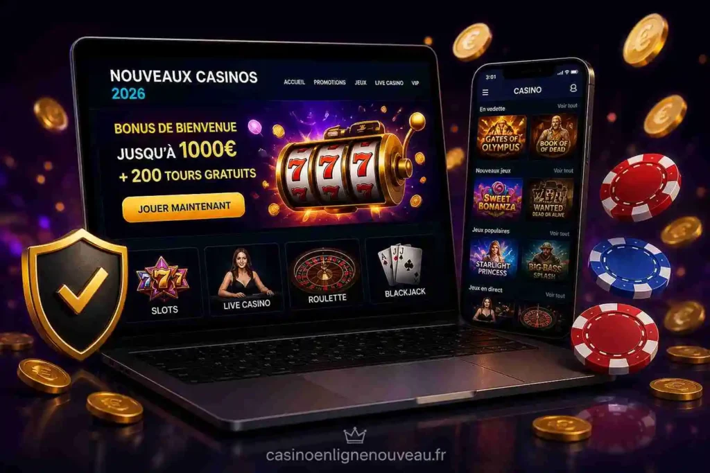 Offres de bonus dans les nouveaux casinos